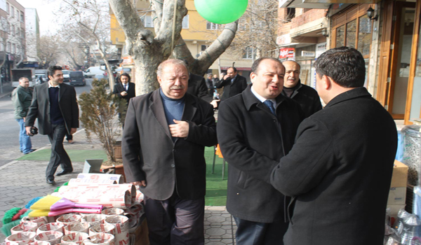 TEMİZKAN, MAĞRALI MAHALLESİNİ ZİYARET ETTİ