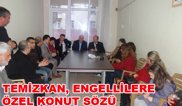 TEMİZKAN, ENGELLİLERİMİZE ÖZEL KONUT