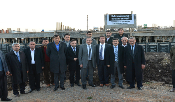 TAZİYE EVİ VE KÜTÜPHANE İNŞAATINDA İNCELEME