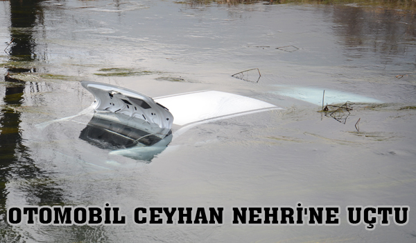 OTOMOBİL CEYHAN NEHRİ'NE UÇTU
