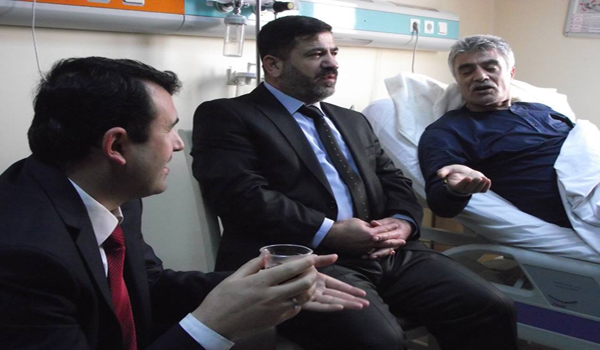 DİYANET-SEN DEN BAŞKAN ÖZSOY'A GEÇMİŞ OLSUN ZİYARETİ