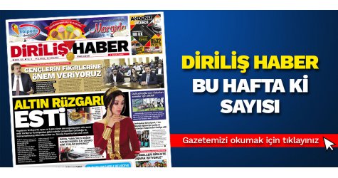 Diriliş Haber Gazetesinin bu hafta ki sayısı