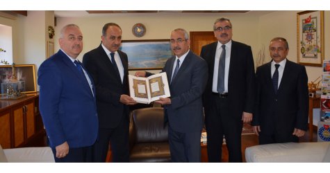 Diyanet İşleri Başkanlığı Üst Düzey Yöneticileri, Rektör Deveci’yi Ziyaret Etti