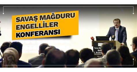 Savaş mağduru engelliler konferansı