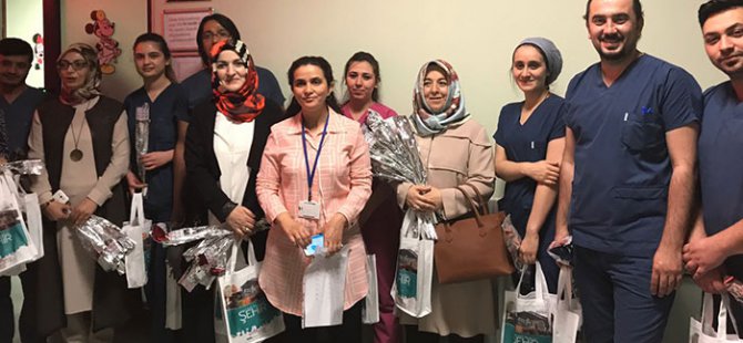 Büyükşehir hemşireleri unutmadı