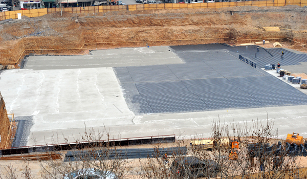 KÜLTÜR PARK TEMELE HAZIR