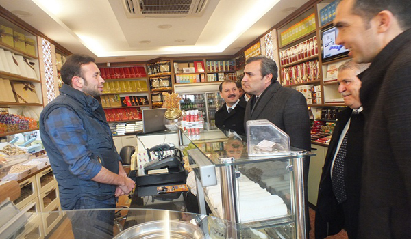 ESNAFIMIZLA BULUŞTUK..