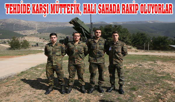 TEHDİDE KARŞI MÜTTEFİK, HALI SAHADA RAKİP OLUYORLAR