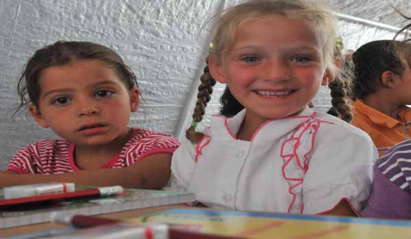 SAVAŞIN ÇOCUKLARI İÇİN DERS ZİLİ ÇALDI