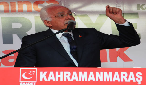 SP LİDERİ KAMALAK KAHRAMANMARAŞ'TA