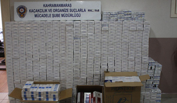 15.900 PAKET GÜMRÜK KAÇAĞI SİGARA ELE GEÇİRİLDİ