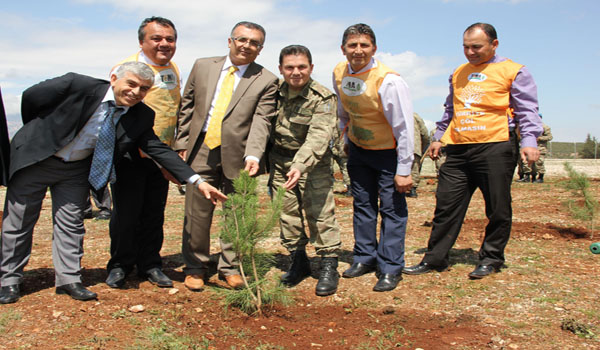 FİDANLAR TOPRAKLA BULUŞTU