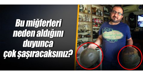 Bu miğferi neden aldığını duyunca çok şaşıracaksınız