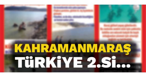 KAHRAMANMARAŞ TÜRKİYE 2.’Sİ…