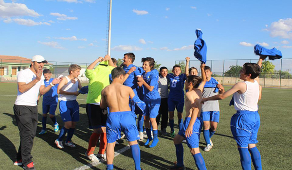 BÜYÜKŞEHİR U14 TAKIMI BÖLGE ŞAMPİYONU OLDU