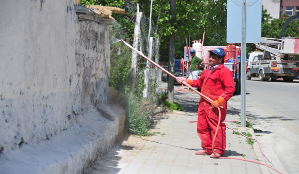 AFŞİN BELEDİYESİ BOYASIZ EV KALMASIN DİYE ÇALIŞMA BAŞLATTI