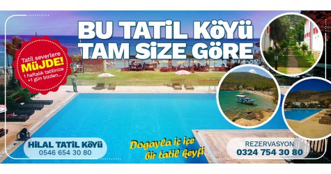 Bu tatil köyü tam size göre