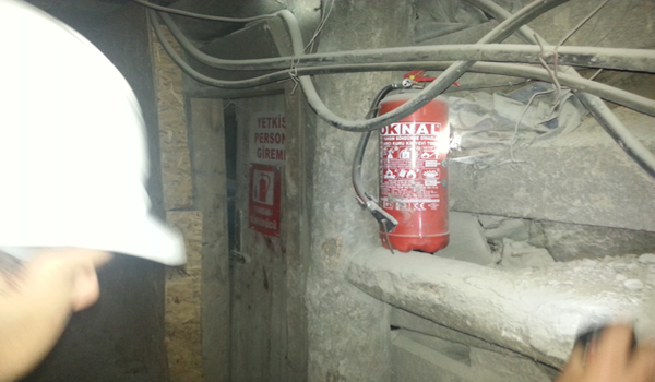 İTFAİYE MADEN OCAKLARINI DENETLEDİ