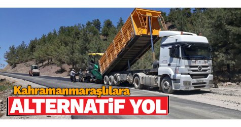 Kahramanmaraşlılara alternatif yol