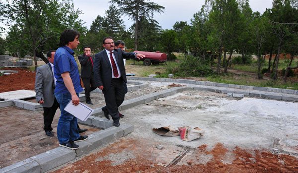 AFŞİN BELEDİYESİ SİTE 2 MESİRE ALANI ÇALIŞMALARINA BAŞLADI