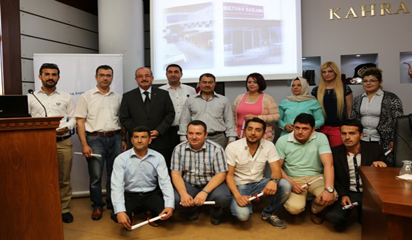 BAŞARILI KURSİYERLERE SERTİFİKALARI VERİLDİ