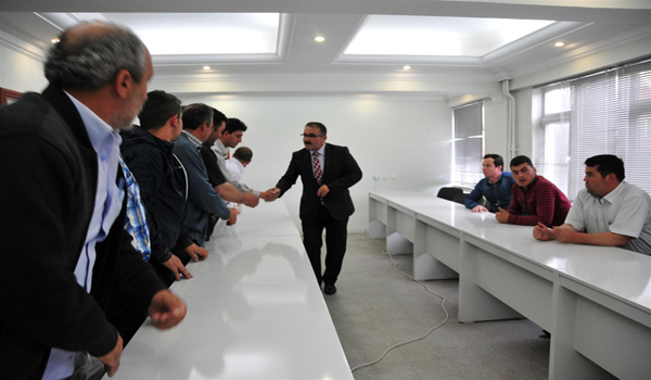 AFŞİN BELEDİYE BAŞKANI GÜVEN AFŞİN MANAV ESNAFLARIYLA BİR ARAYA GELDİ