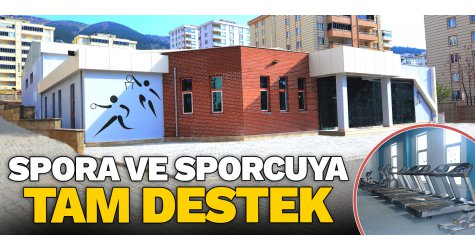 Spora ve sporcuya tam destek