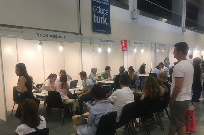 KSÜ, İstanbul’da Educatürk Üniversite Tercih Fuarı’na Katıldı