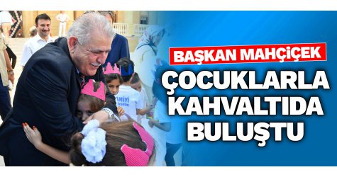 Onikişubat Belediyesi, çocuklarla kahvaltıda buluştu