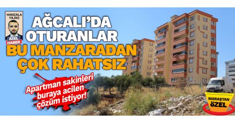 Ağcalı deresi ağzı tehlike saçıyor!