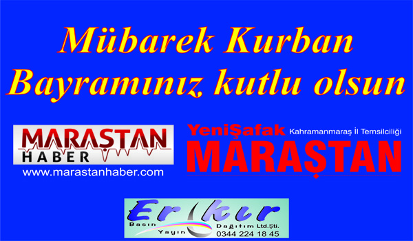 KURBAN BAYRAMINIZ KUTLU OLSUN