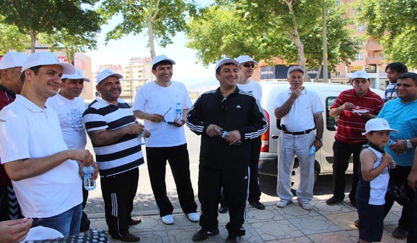 KAHRAMANMARAŞLILAR SAĞLIKLI YAŞAM İÇİN YÜRÜDÜLER