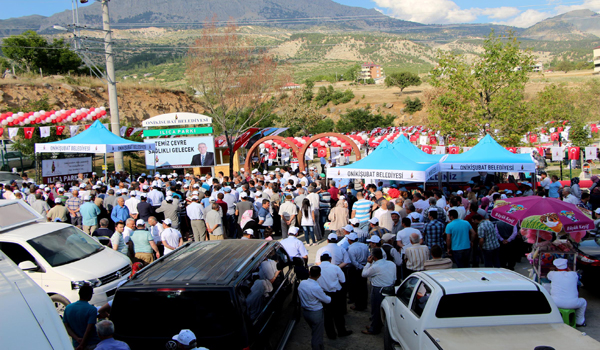 KAHRAMANMARAŞ ILICA PARKI TÖRENLE AÇILDI