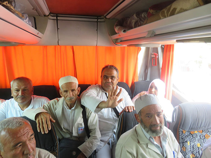 Muzaffer Gökoğlan hac yolcusu