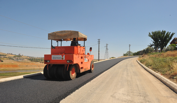 ASFALT ÇALIŞMALARI HALLER BÖLGESİNDE