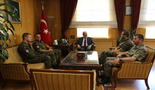 PATRIOT KOMUTANI VEDA ETTİ