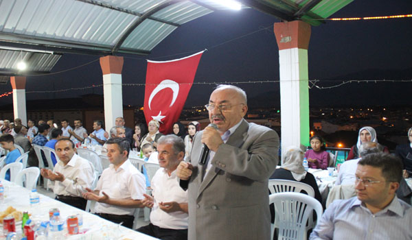 GÖKSUN'DA GAZİ VE ŞEHİT YAKINLARINA İFTAR
