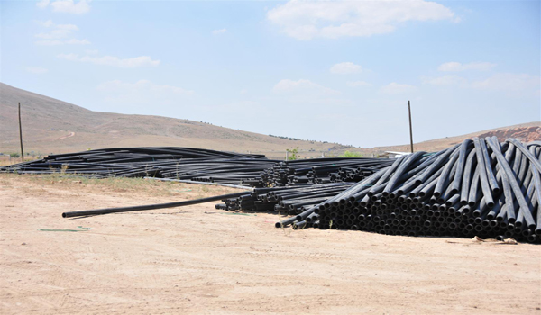 AKDERE İSALE HATTI ÇALIŞMALARI SÜRÜYOR