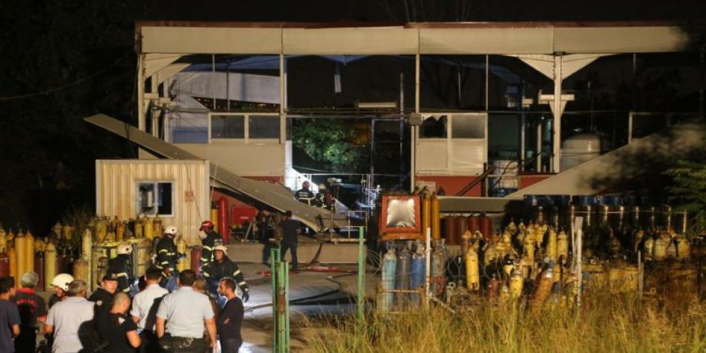 Kocaeli'de fabrikada patlama: 1 ağır yaralı