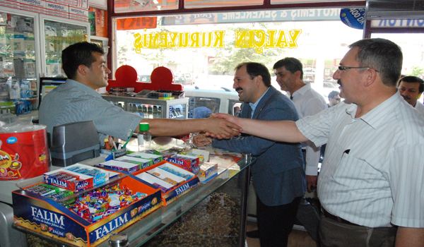 BAŞKAN METİN DOĞAN GÖKSUN DA BÜYÜK İLGİYLE KARŞILANDI