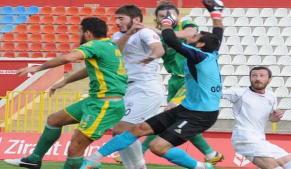 ŞANLIURFASPOR: 1, ORHANGAZİSPOR: 1