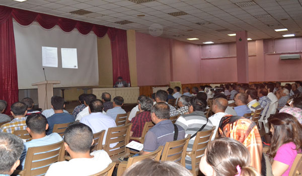 SANDIK GÖREVLİLERİNE SEMİNER VERİLDİ