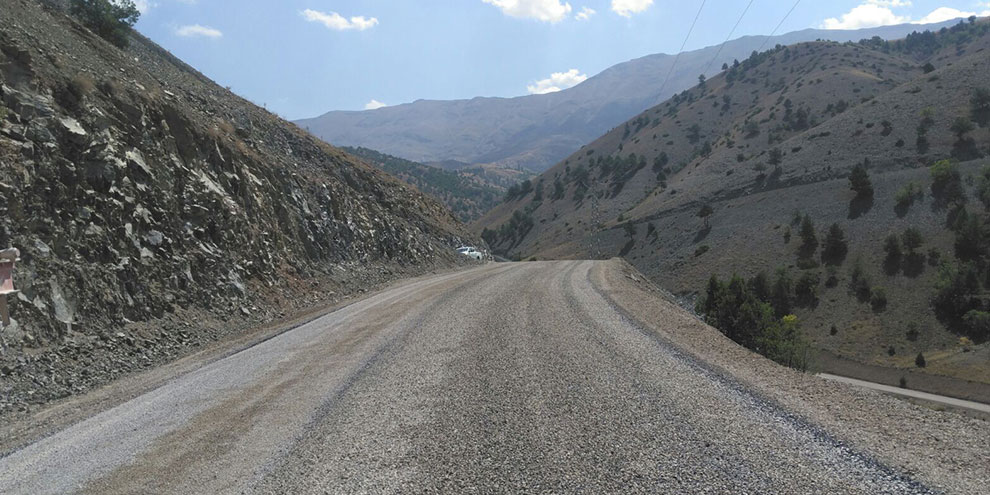 Alişar grup yolu tamamlandı