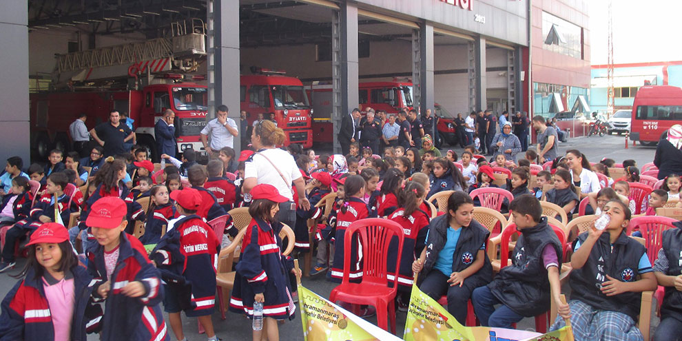 İtfaiye haftası coşkuyla kutlandı