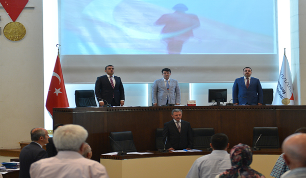 BÜYÜKŞEHİR BELEDİYESİ AĞUSTOS AYI TOPLANTISINI YAPTI.