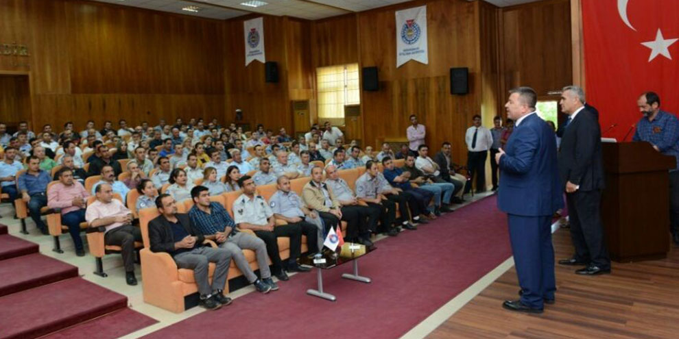 Kahramanmaraş'ta özel güvenlik görevlilerine eğitim