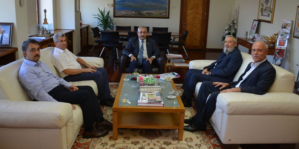 İhya Vakfı Kahramanmaraş Temsilciliği'nden Rektör Deveci’yi ziyaret