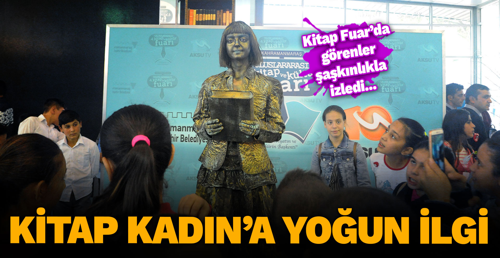 Kitap Kadın’a yoğun ilgi