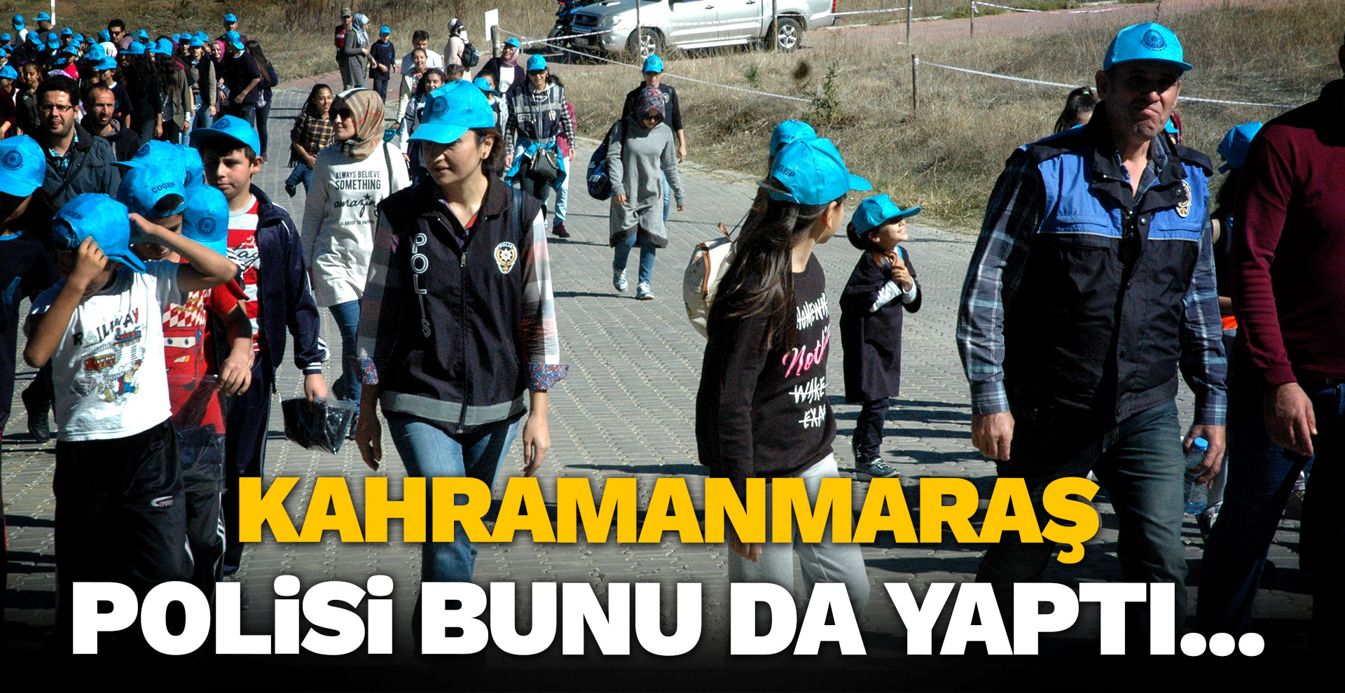 Kahramanmaraş polisi bunu da yaptı...