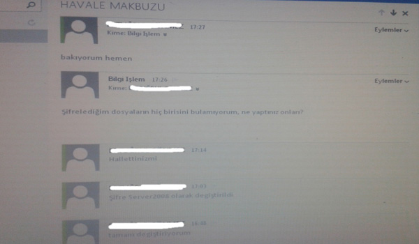 ESNAFIN BAŞI FİDYECİ HACKERLERLE DERTTE